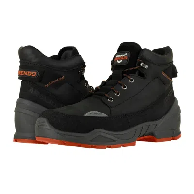 Berrendo Work Boots For Men 6" Alloy Toe Boots In Black