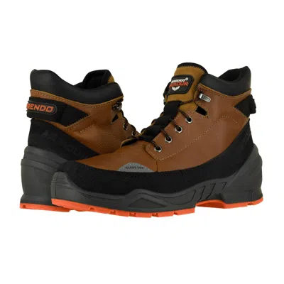 Berrendo Work Boots For Men 6" Alloy Toe Boots In Brown