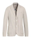 Berry & Brian Man Blazer Beige Size 46 Polyester, Cotton