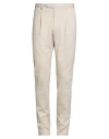 Berry & Brian Man Pants Beige Size 36 Viscose, Polyamide, Elastane