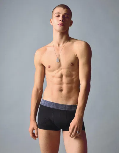 Bershka 3-pack Of Boxers With Wide Waistband In Transparent