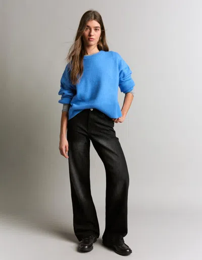 Bershka Baggy Jeans In Black