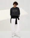Bershka Baggy Jeans In White