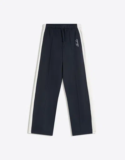 Bershka Balloon Fit Trousers In Blue