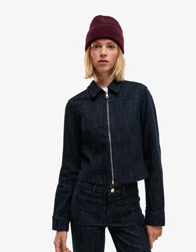 Bershka Basic Beanie In Burgundy