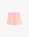 Bershka Basic Board Shorts In Pink
