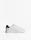 Bershka Basic Sneakers In White