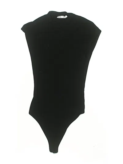 Pre-owned Bershka Bodysuit In Black