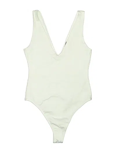 Pre-owned Bershka Bodysuit In Green