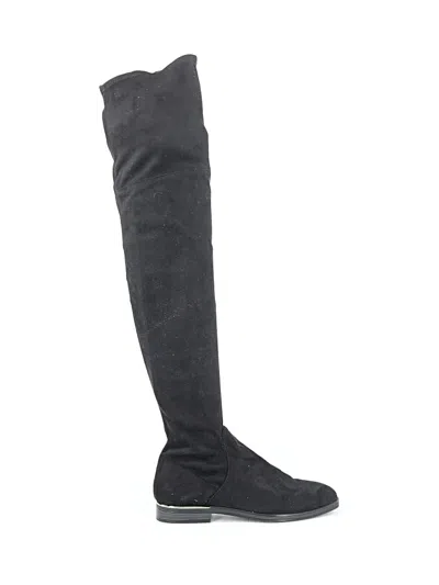 Pre-owned Bershka Boots In Black