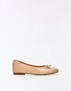 Bershka Bow Ballet Flat In Multi