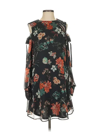 Pre-owned Bershka Casual Dress In Black