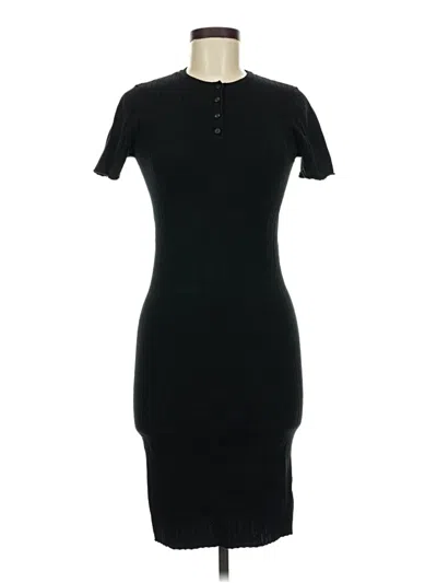 Pre-owned Bershka Casual Dress In Black