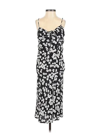 Pre-owned Bershka Casual Dress In Black