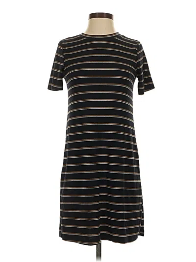 Pre-owned Bershka Casual Dress In Black