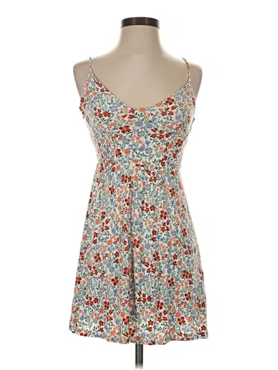Pre-owned Bershka Casual Dress In Blue