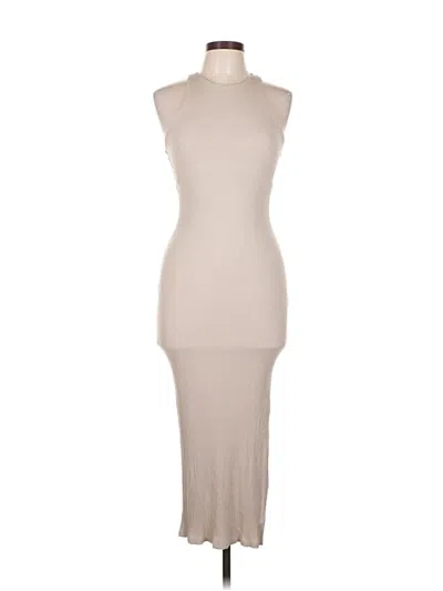 Pre-owned Bershka Casual Dress In Brown