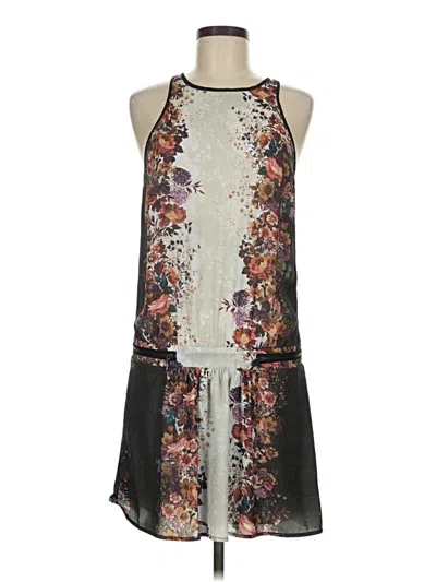 Pre-owned Bershka Casual Dress In Gray