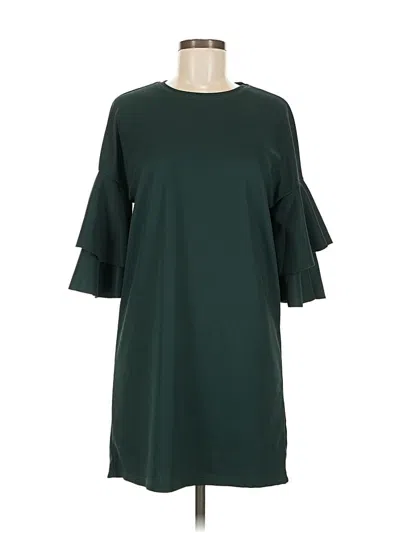 Pre-owned Bershka Casual Dress In Green