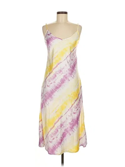 Pre-owned Bershka Casual Dress In Yellow