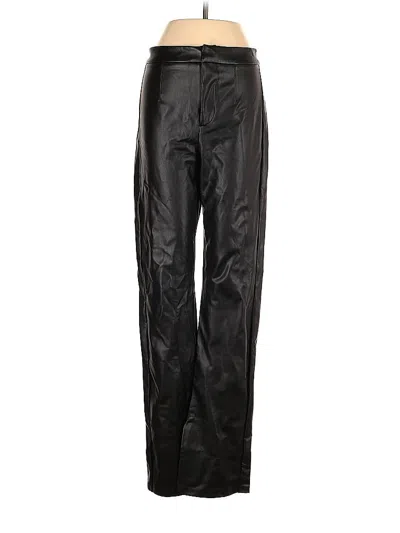 Pre-owned Bershka Casual Pants In Black
