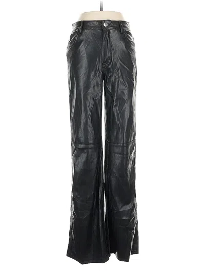 Pre-owned Bershka Casual Pants In Black