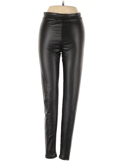 Pre-owned Bershka Casual Pants In Black