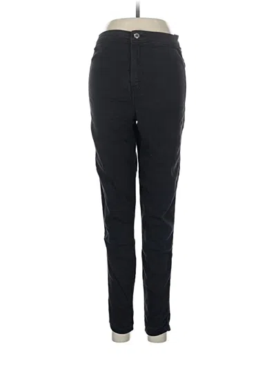 Pre-owned Bershka Casual Pants In Black