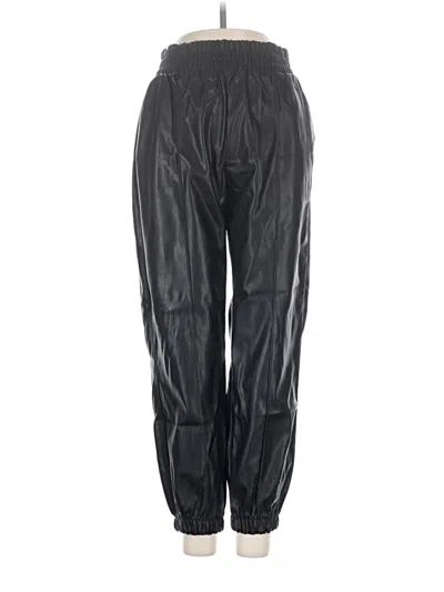 Pre-owned Bershka Casual Pants In Black