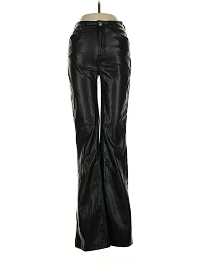 Pre-owned Bershka Casual Pants In Black