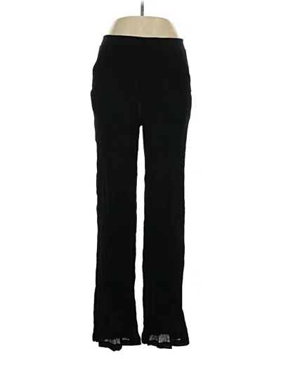 Pre-owned Bershka Casual Pants In Black