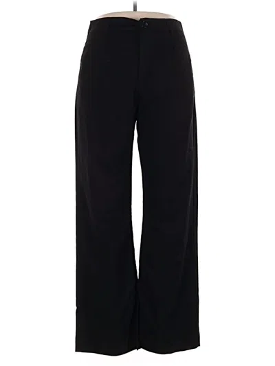 Pre-owned Bershka Casual Pants In Black
