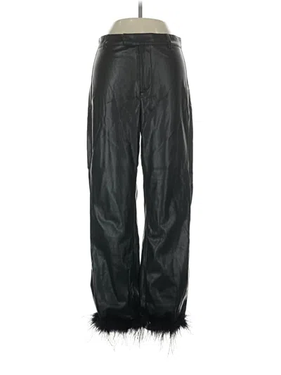 Pre-owned Bershka Casual Pants In Black