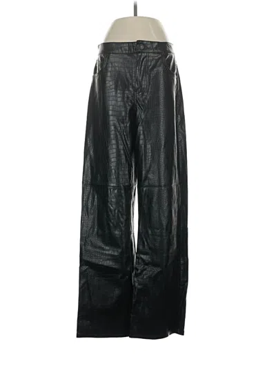Pre-owned Bershka Casual Pants In Black