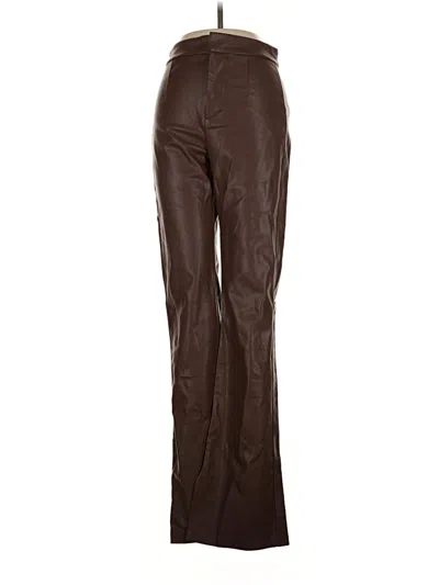 Pre-owned Bershka Casual Pants In Brown