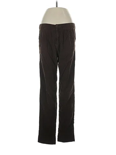 Pre-owned Bershka Casual Pants In Brown