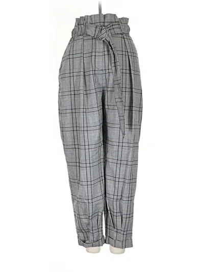 Bershka Casual Pants In Gray