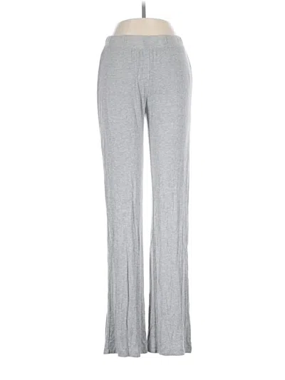 Pre-owned Bershka Casual Pants In Gray