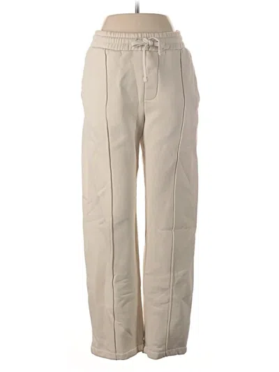 Pre-owned Bershka Casual Pants In Ivory