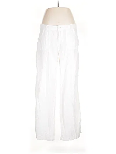 Pre-owned Bershka Casual Pants In White