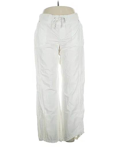 Pre-owned Bershka Casual Pants In White