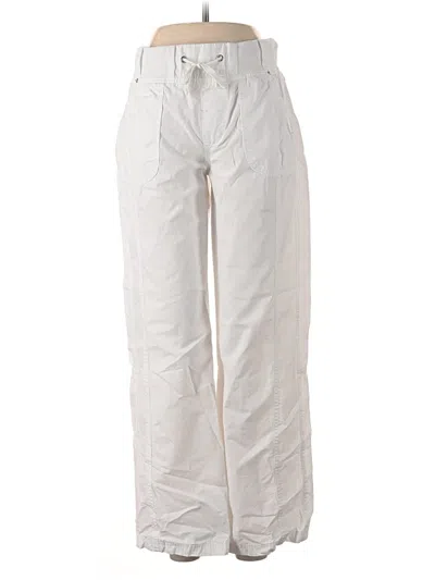 Pre-owned Bershka Casual Pants In White