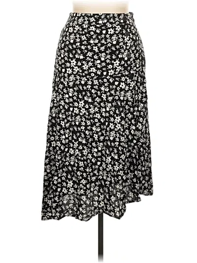 Pre-owned Bershka Casual Skirt In Black