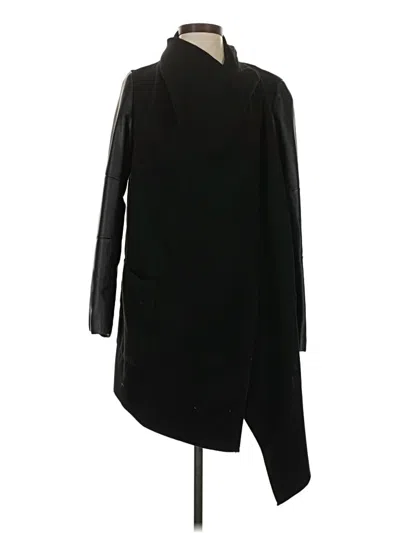 Pre-owned Bershka Coat In Black