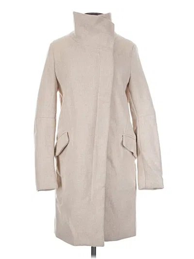 Pre-owned Bershka Coat In Tan