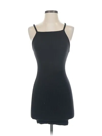 Pre-owned Bershka Cocktail Dress In Black