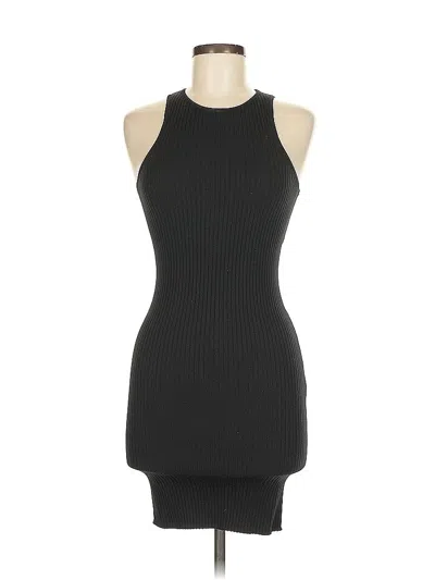 Pre-owned Bershka Cocktail Dress In Black