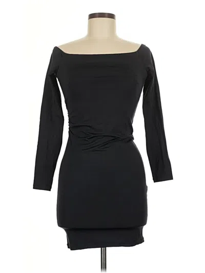 Pre-owned Bershka Cocktail Dress In Black