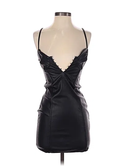 Pre-owned Bershka Cocktail Dress In Black