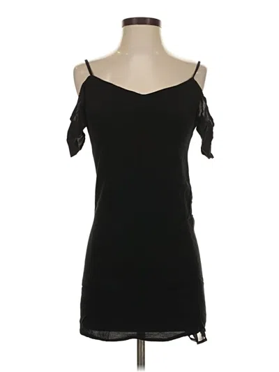 Pre-owned Bershka Cocktail Dress In Black